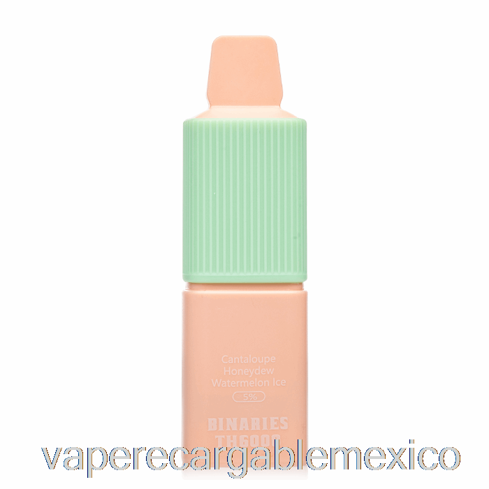 Vape Recargable Horizonte Binarios Th6000 Desechable Melón Melón Sandía Hielo